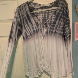 Vintage Havana tie dye long sleeve top
